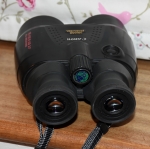The task is to rotate the individual lens cells so the distant object appears in the centre of the field of view in both eyepieces. This should give you a relaxed view on a distant object. As you bring the binocular away from your eyes they should still feel relaxed and not have to readjust to the naked eye view too much. Make sure the cell does not rotate off your chosen position as you gently tighten the clamp ring. Whilst resting the binocular on a tripod top, centre a readily visible smaller object in the eyepiece and rapidly blink each eye in turn. The object should appear to stay in the same place with each eye, if it consistently hops from one point to another, this will cause a nasty pull on your eyes when viewing normally. Continue to change the rotational position of the eccentric cell until the test object appears stationary whilst blinking each eye. Canon 18 x 50 Image Stabilised. I love these for astronomy as it is like using a tripod but with complete freedom of movement.
